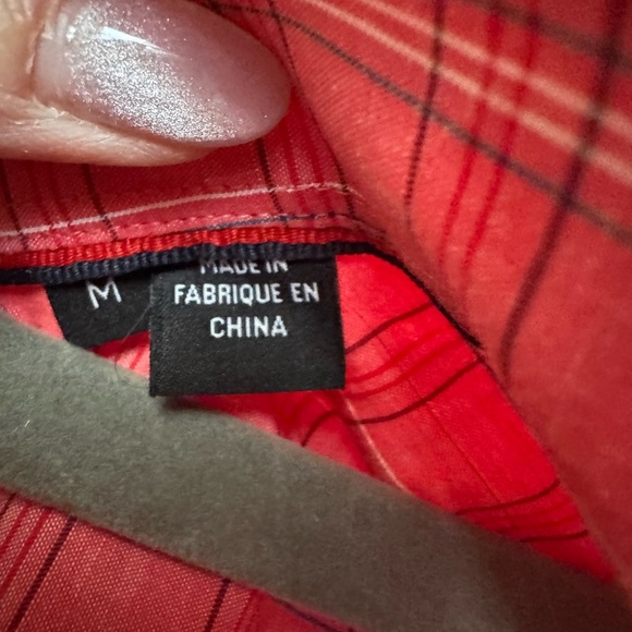 Men’s Hugo Boss Slim Long Sleeve Plaid Button Down Shirt Size Medium - Picture 4 of 11